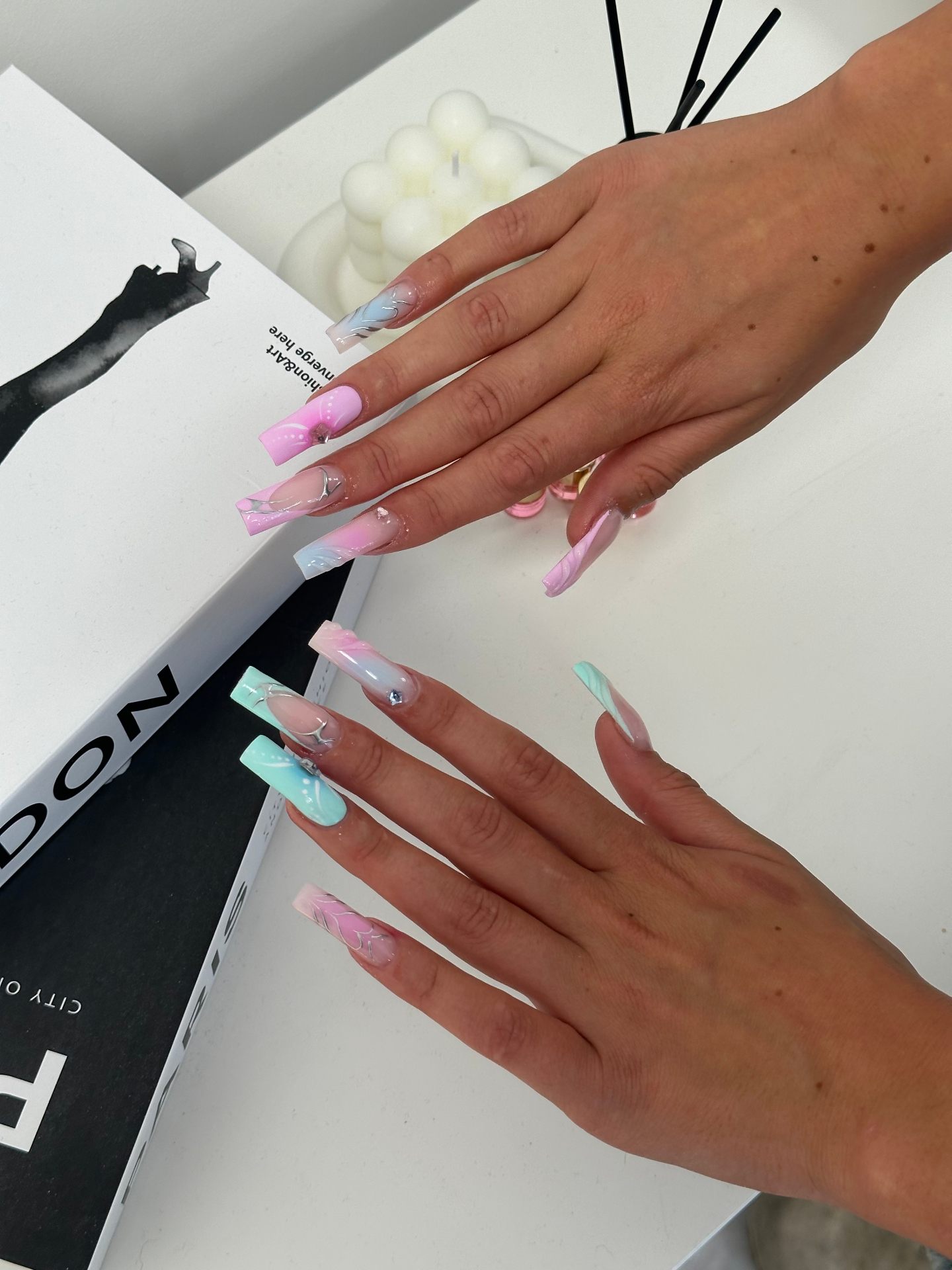 SLX nail artistry work 4