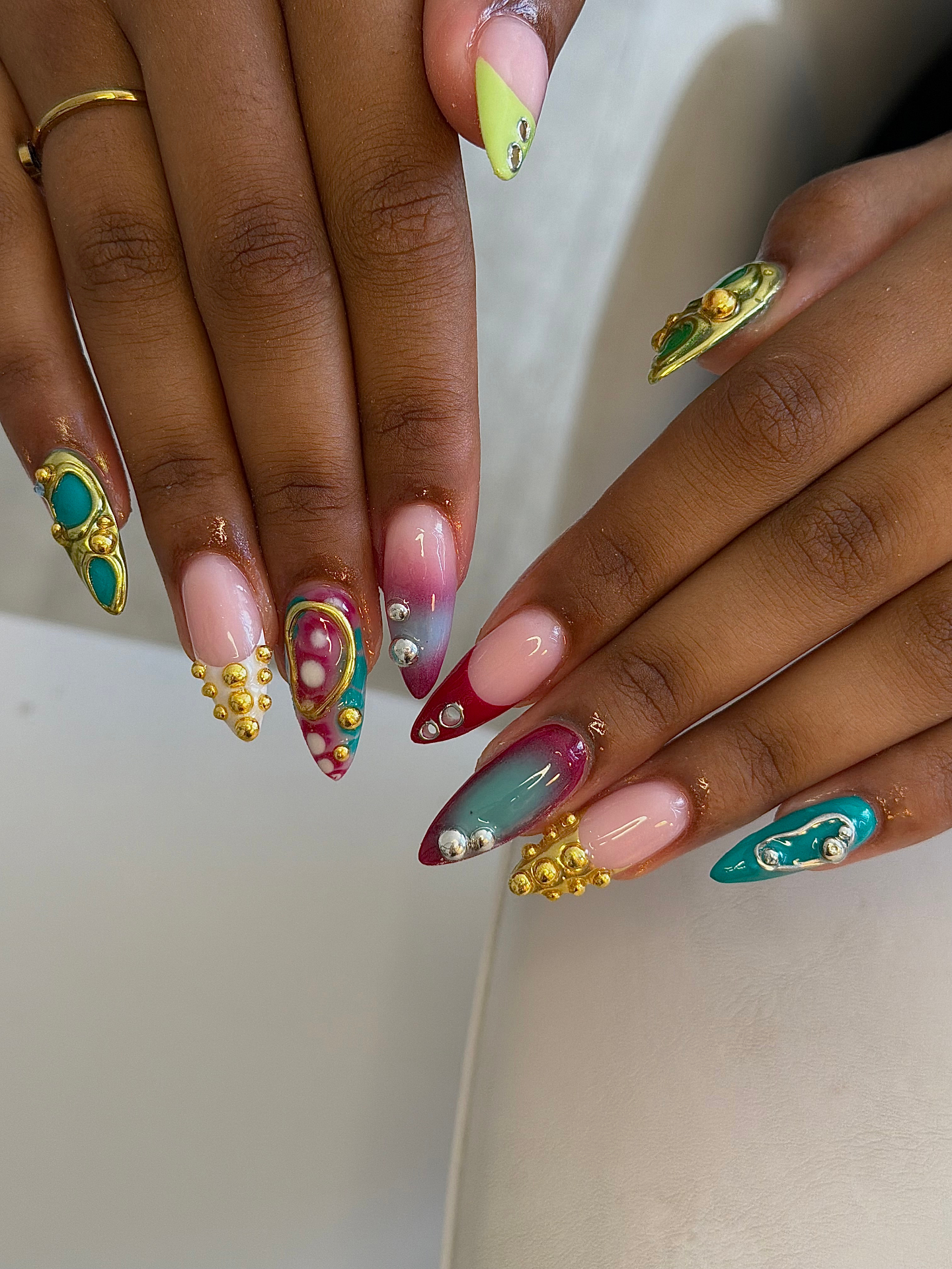 SLX nail artistry work 9