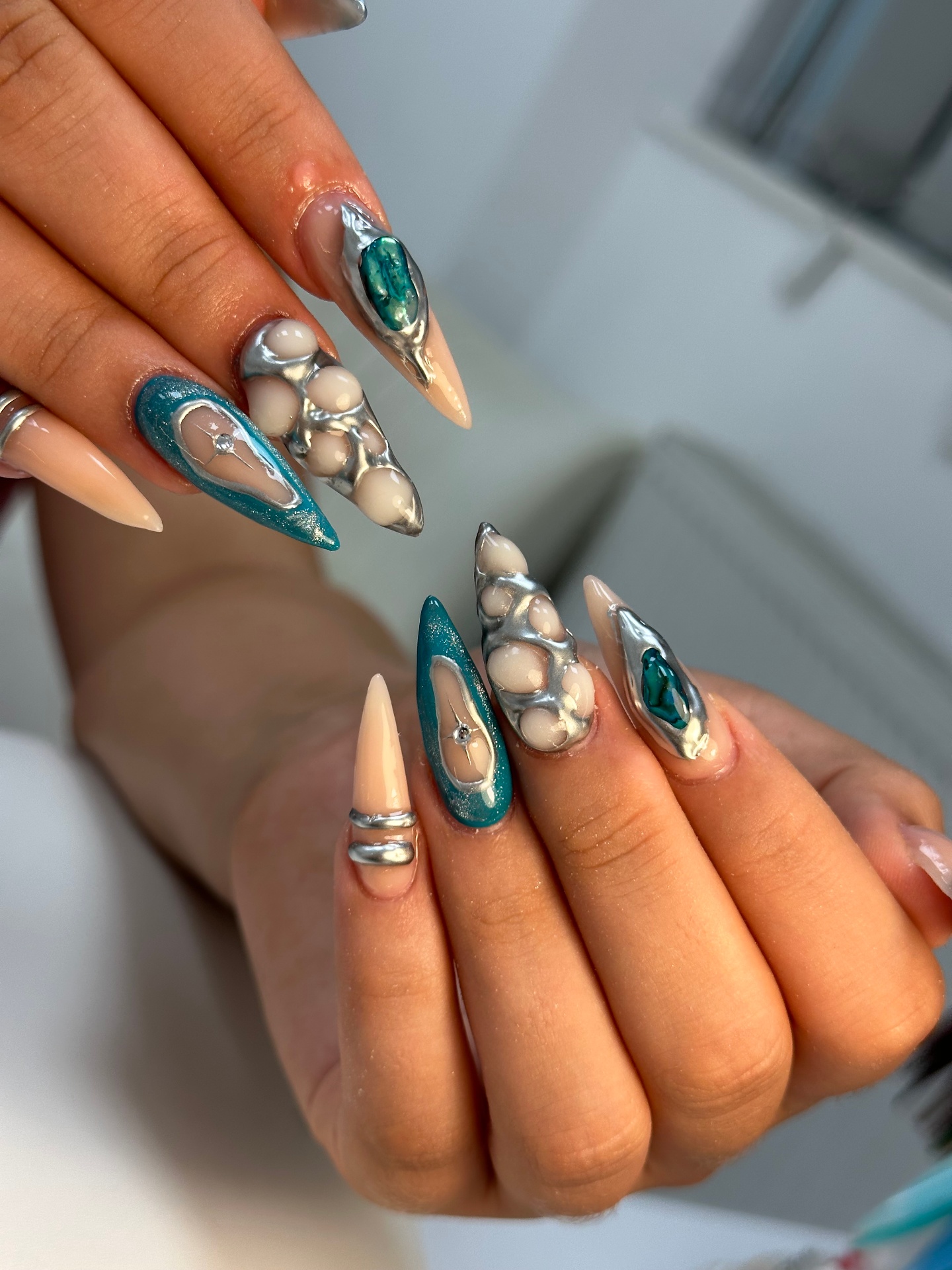 SLX nail artistry work 3