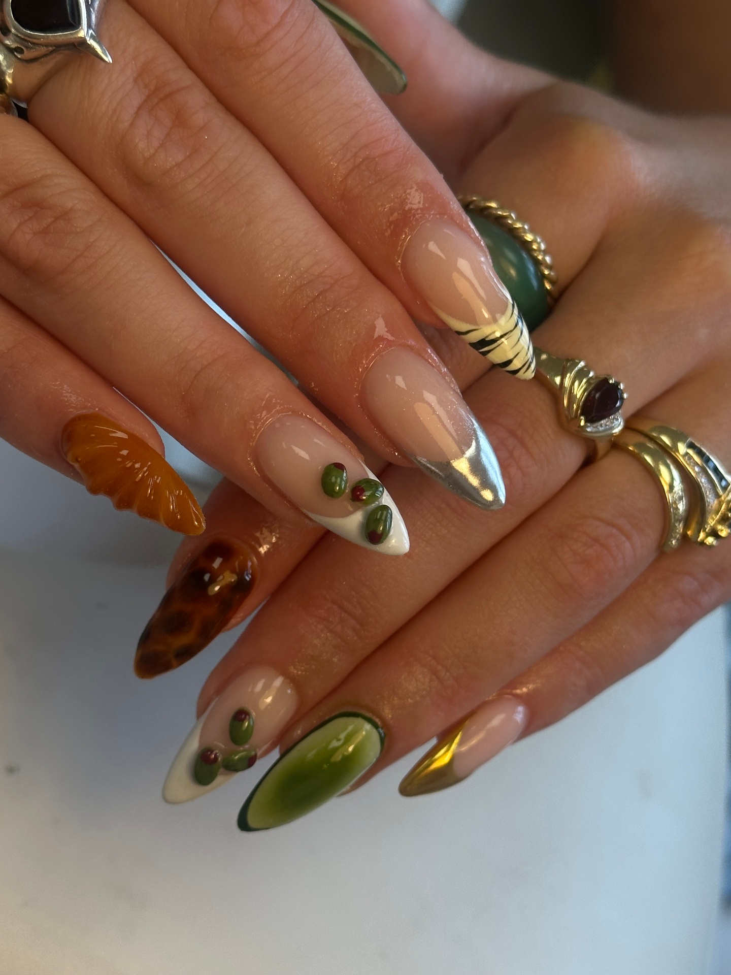 SLX nail artistry work 6
