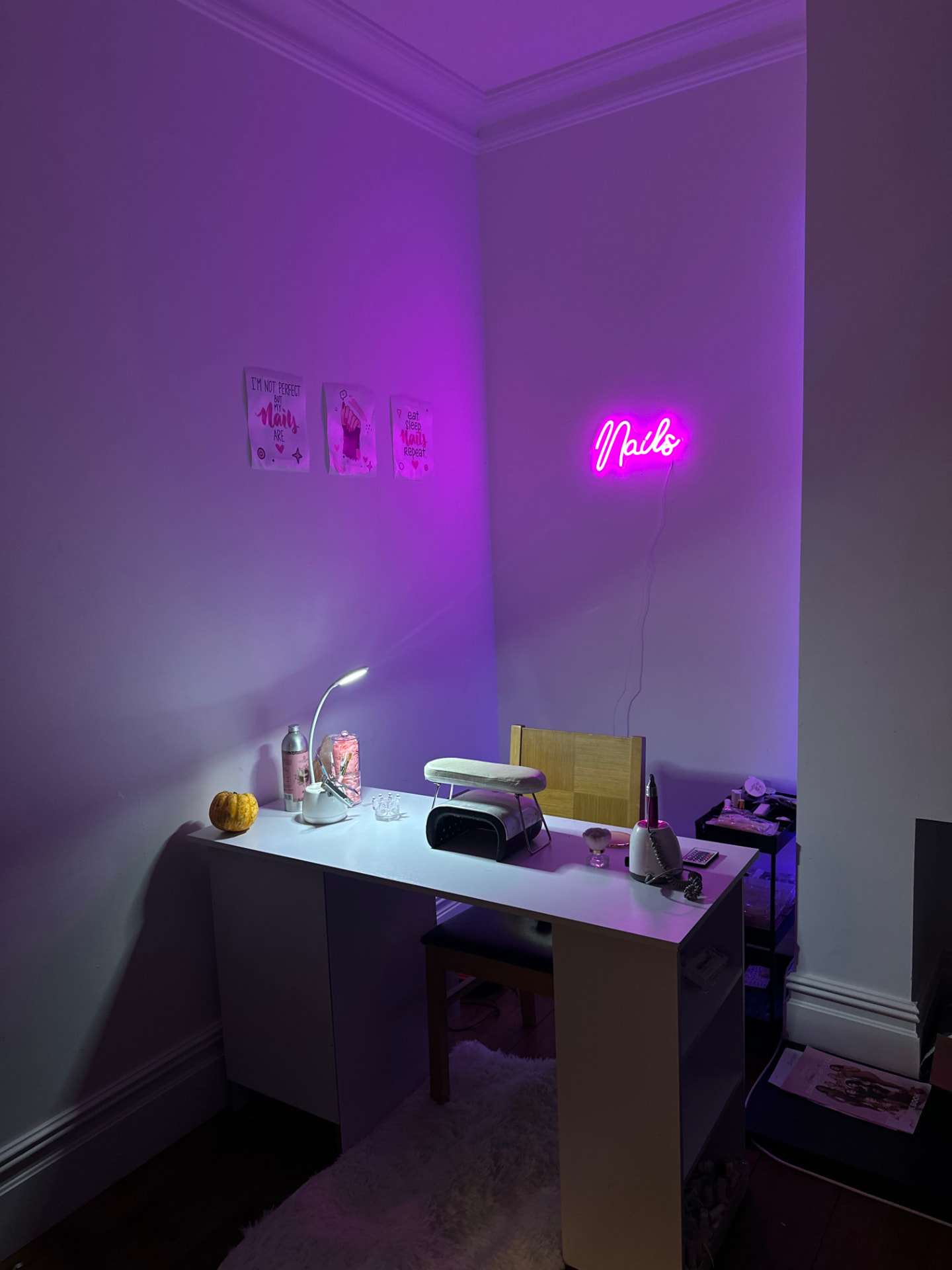 PHOTO: the bedroom setup